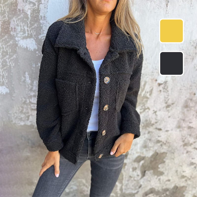 KEIRA | Autumn coat with lapel collar - Liora Melbourne