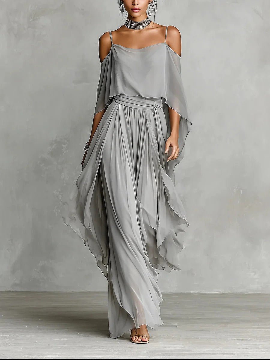 IVAH | Set with wide-leg trousers - Liora Melbourne