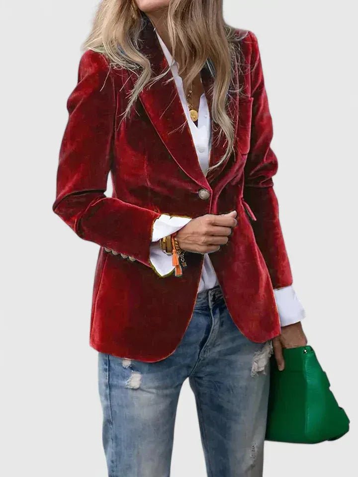 KENDALL | Blazer with gold buttons - Liora Melbourne