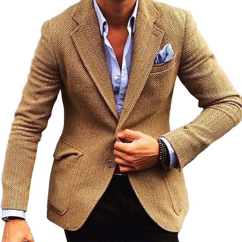 THEO | Blazer with herringbone pattern - Liora Melbourne