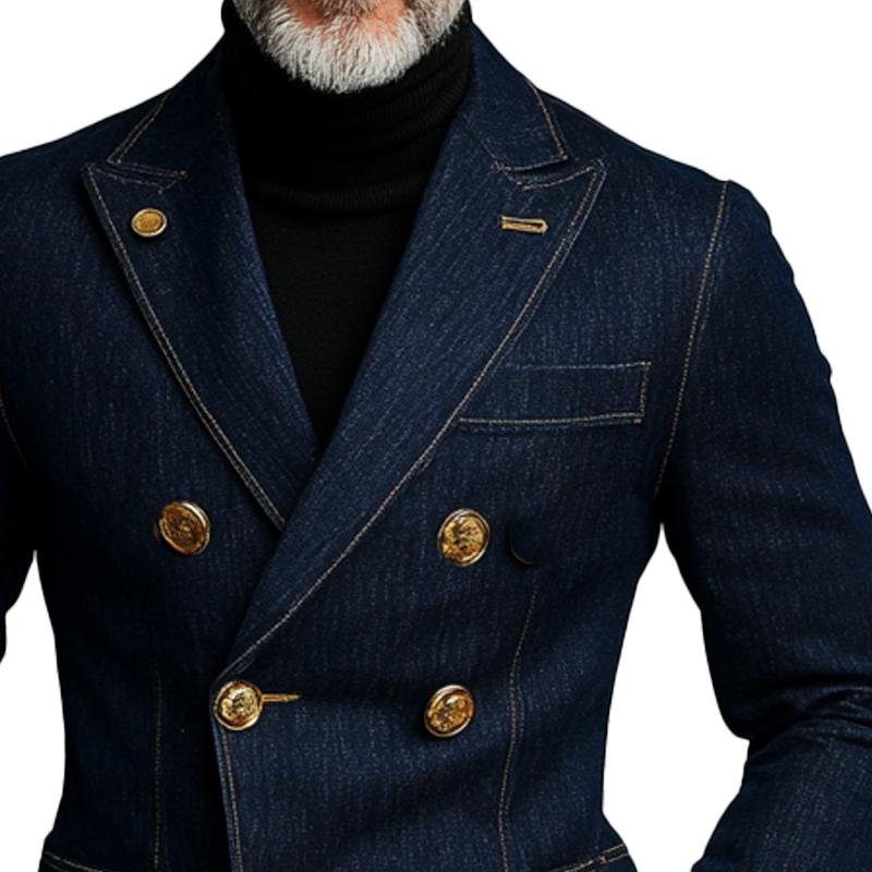 NOAH | Blazer with double-breasted design - Liora Melbourne
