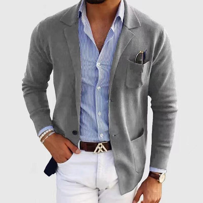 ELLIOT | Knit blazer with notch lapel - Liora Melbourne