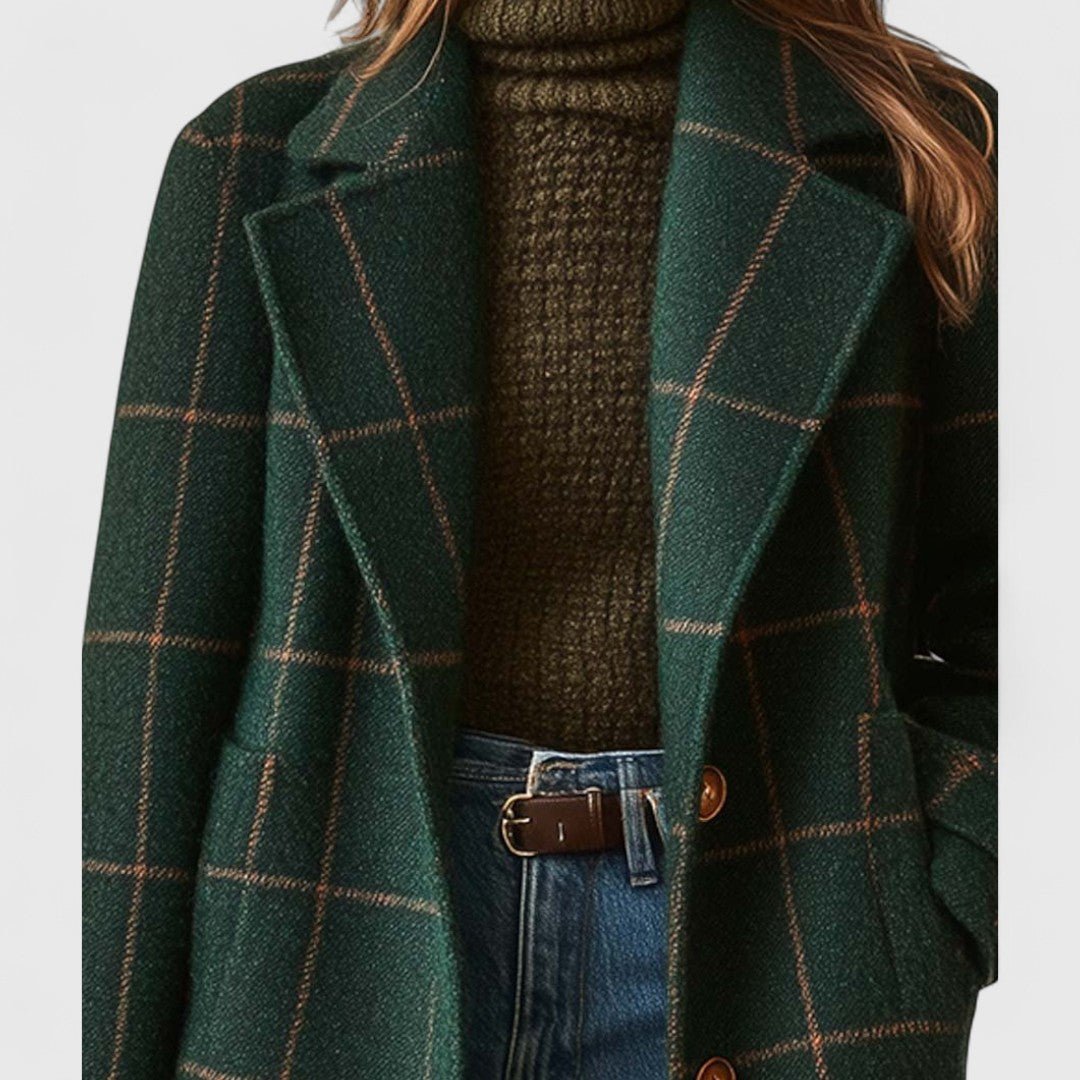 HARPER | Jacket with check pattern - Liora Melbourne