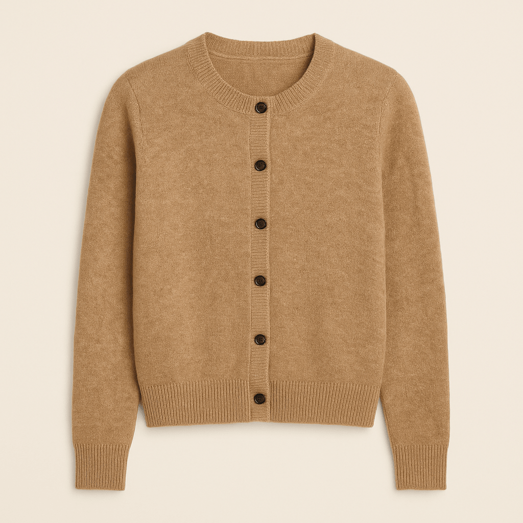 MIA | Button-front cardigan with ribbed trim - Liora Melbourne