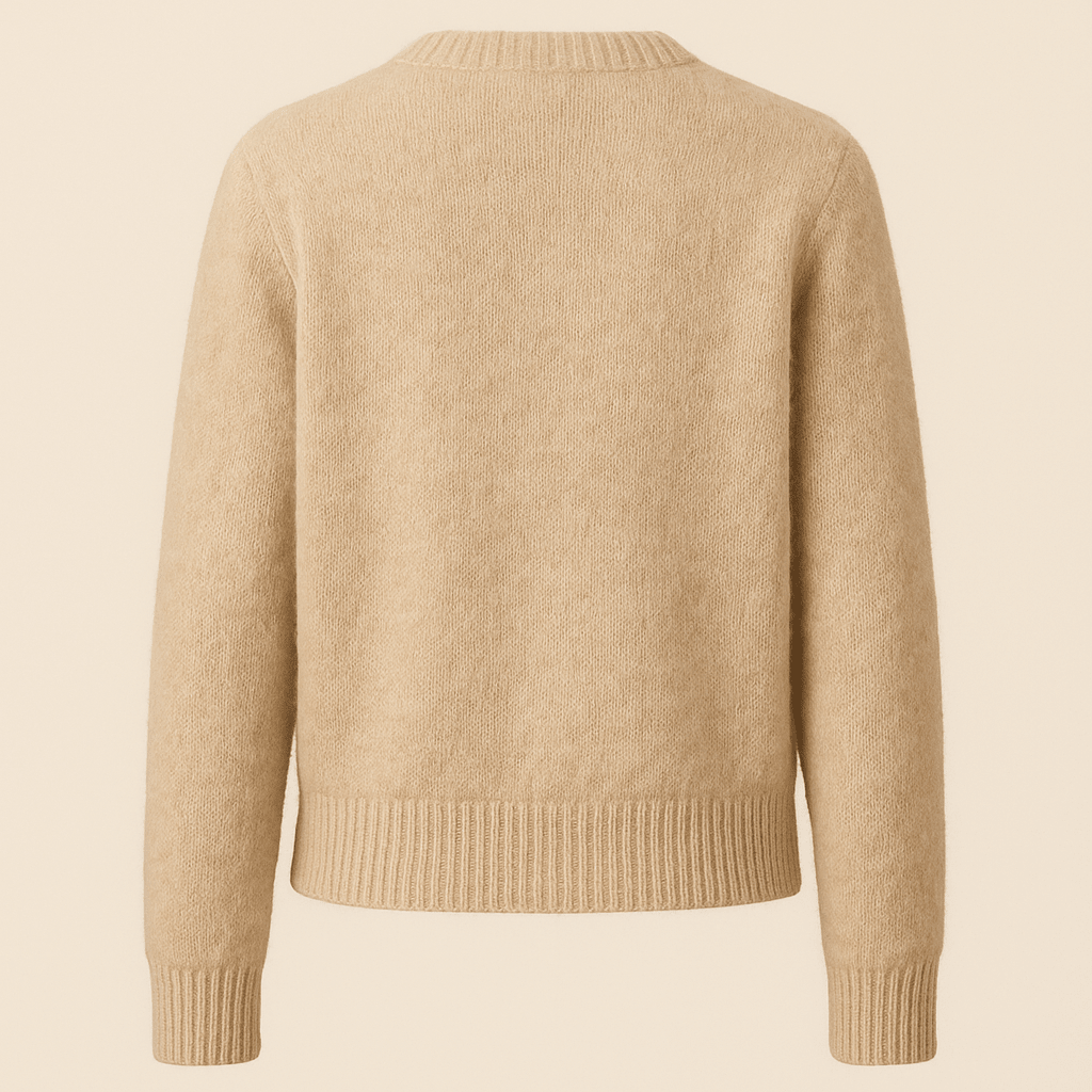 MORNINGTON | Button-front cardigan with ribbed trims - Liora Melbourne