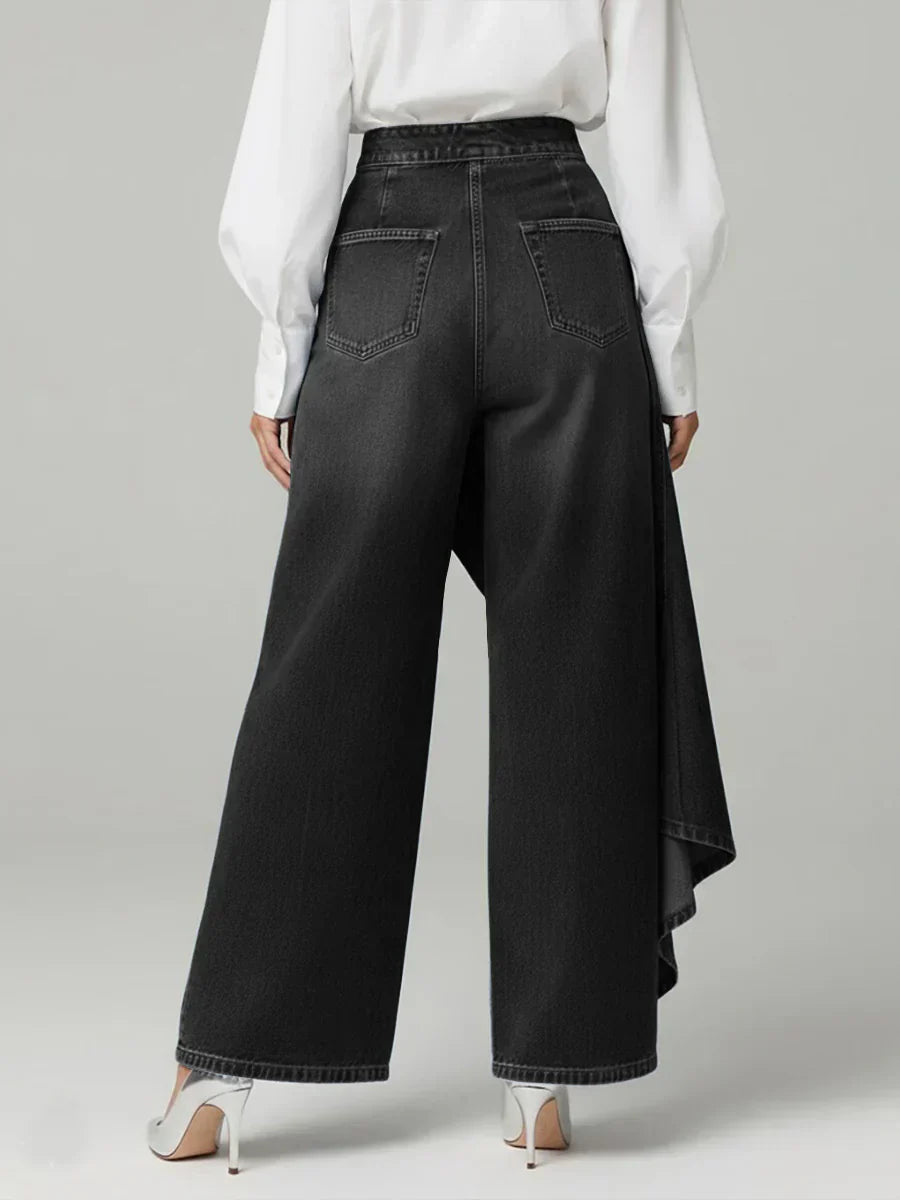 REYA | Wide-leg jeans with high waist - Liora Melbourne