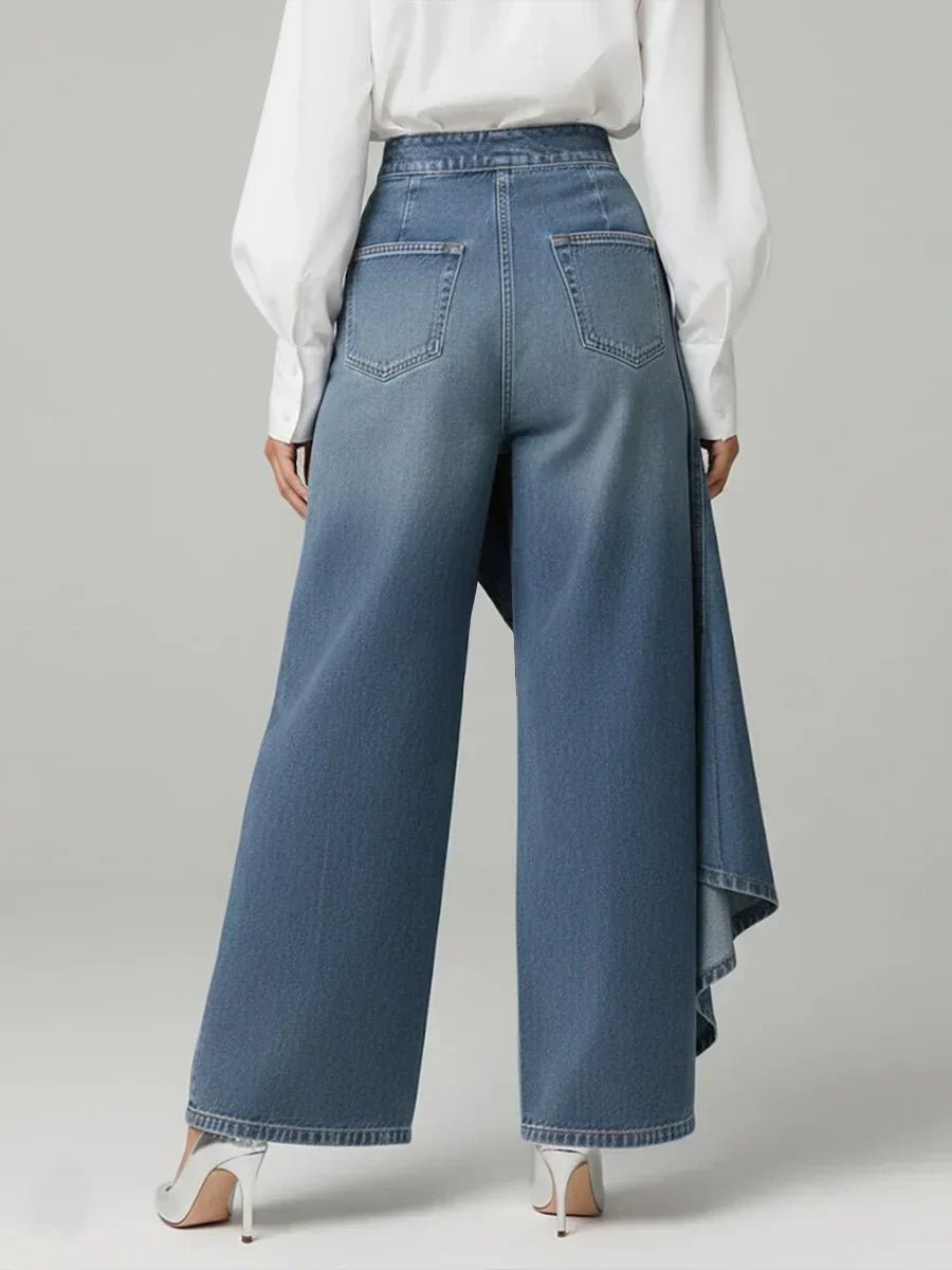 REYA | Wide-leg jeans with high waist - Liora Melbourne