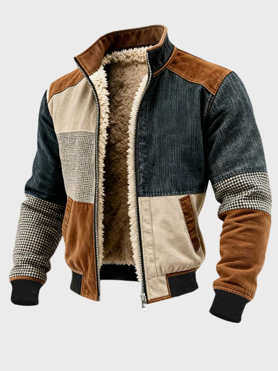 FABIAN | Jacket with patchwork design - Liora Melbourne