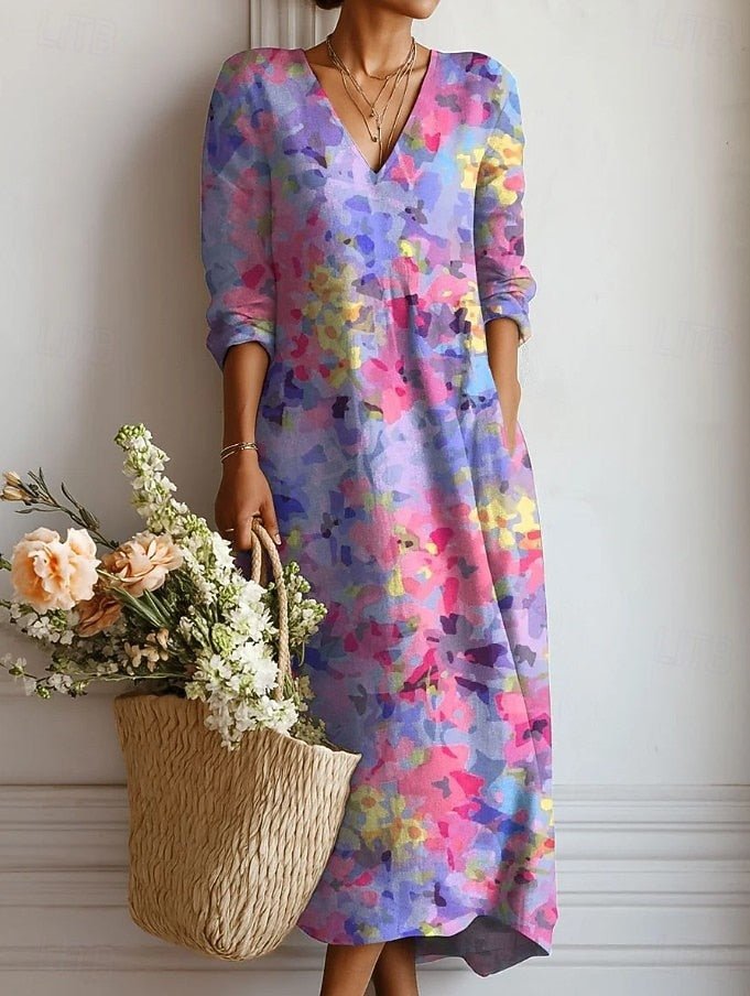 KELLY | Relaxed dress with pockets - Liora Melbourne