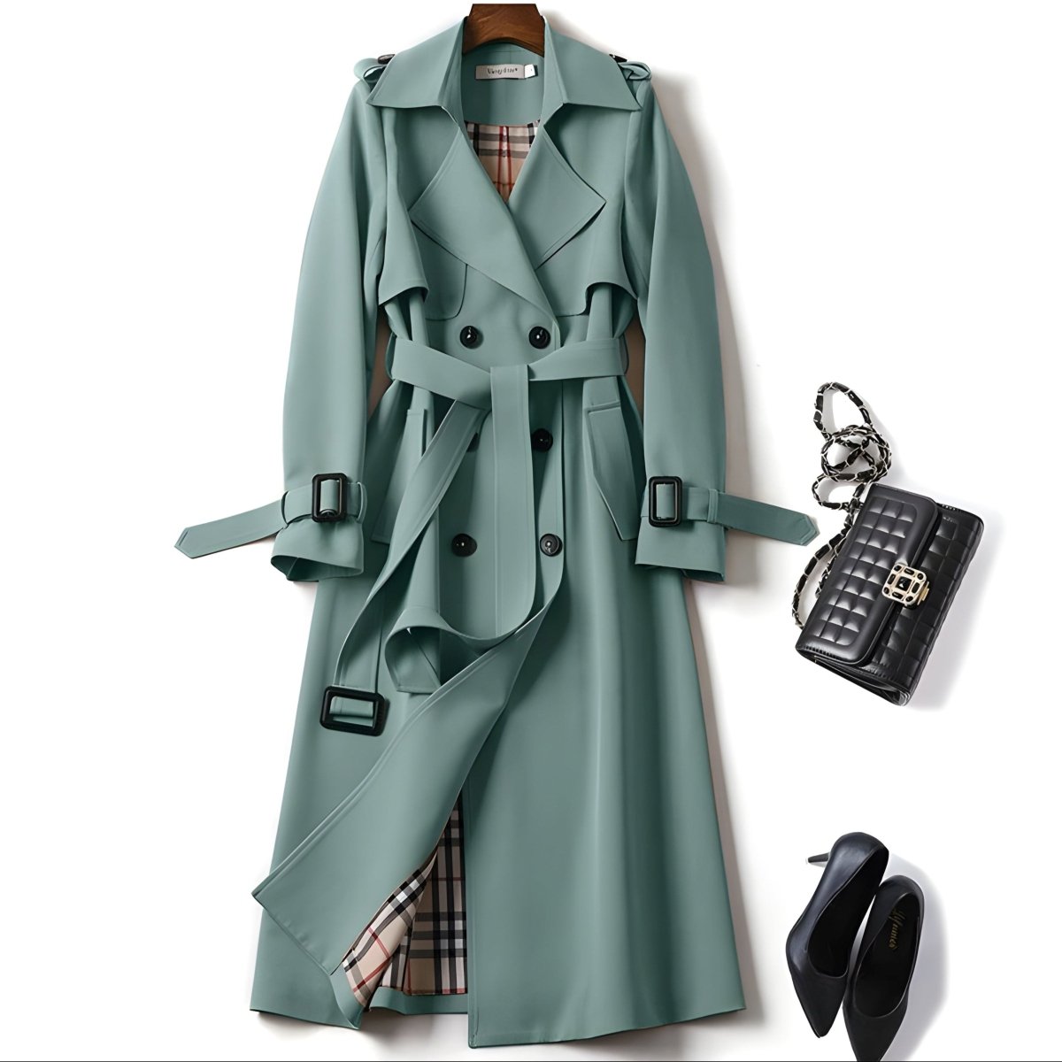 HARPER | Trench coat with structured cut - Liora Melbourne