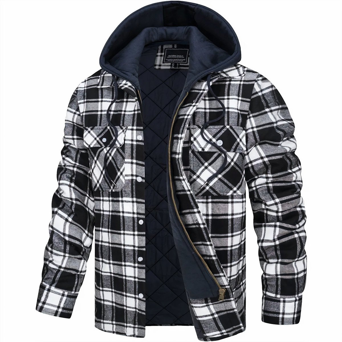 OLIVIA | Jacket with check pattern - Liora Melbourne