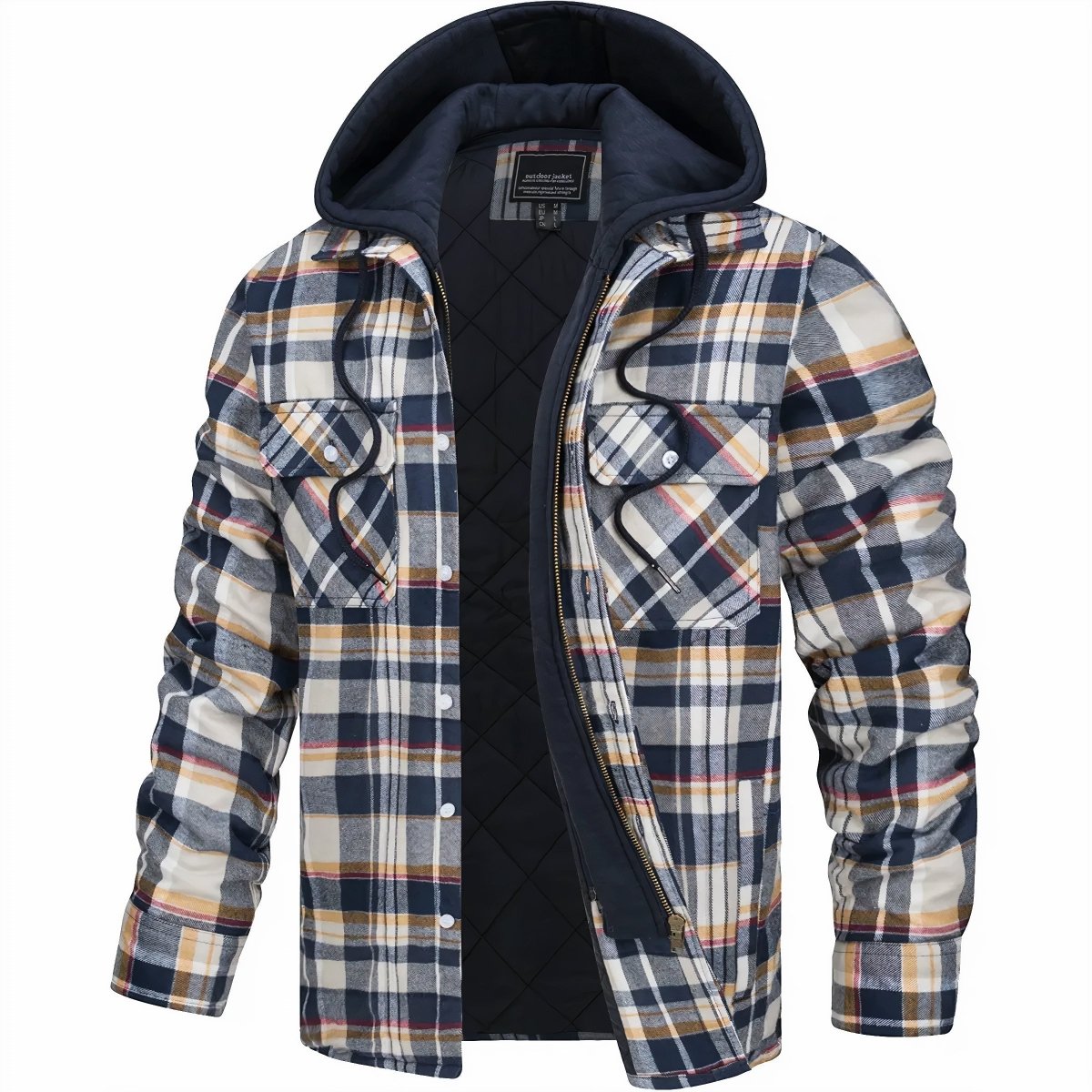 OLIVIA | Jacket with check pattern - Liora Melbourne