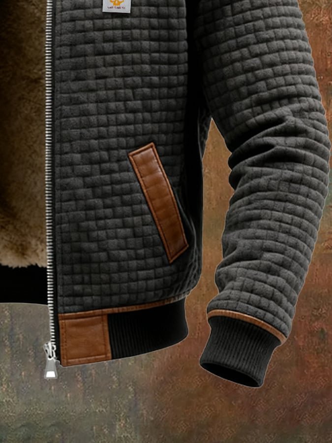WILLIAM | Men's jacket with high collar - Liora Melbourne