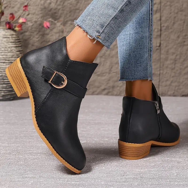 BELLA | Ankle boot with wide toe box - Liora Melbourne