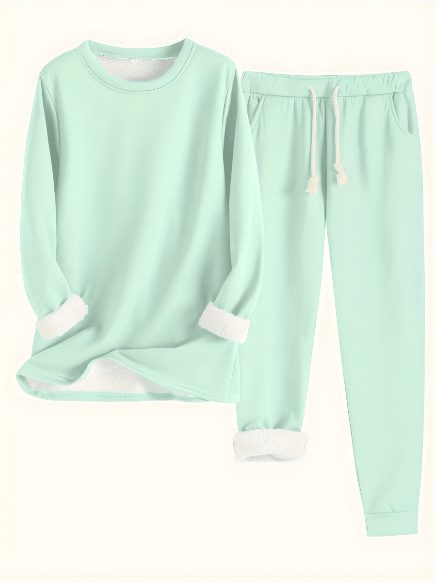 ALANNA | Loungewear set with relaxed-fit trousers - Liora Melbourne