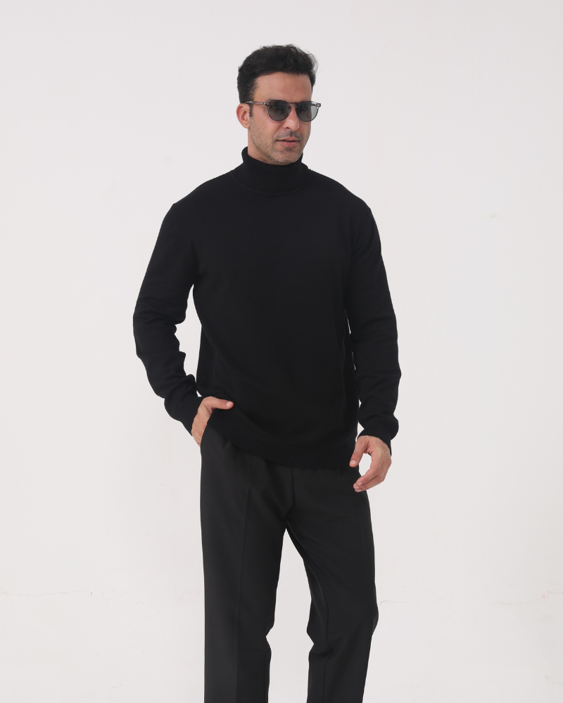 LUCA | Turtleneck jumper with slim fit - Liora Melbourne