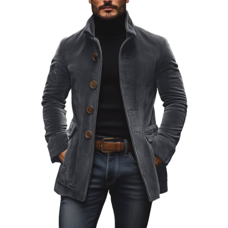 NOAH | Jacket with stand collar - Liora Melbourne