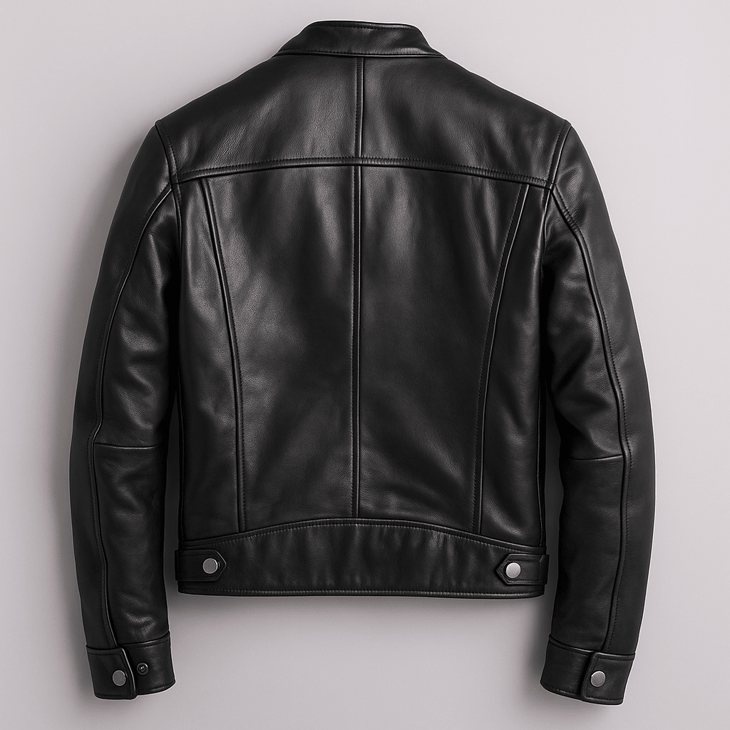 BLAKE | Leather jacket with vintage design - Liora Melbourne