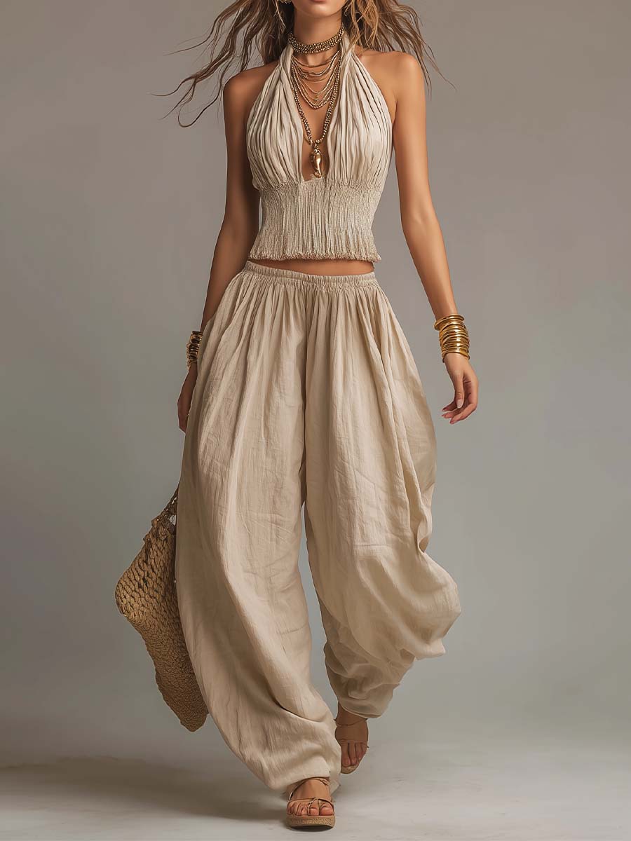 DANNA | Set with harem pants - Liora Melbourne