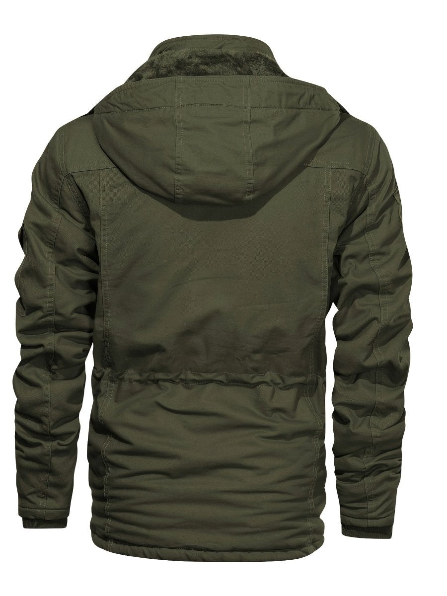 EVAN | Long men's coat with hood - Liora Melbourne