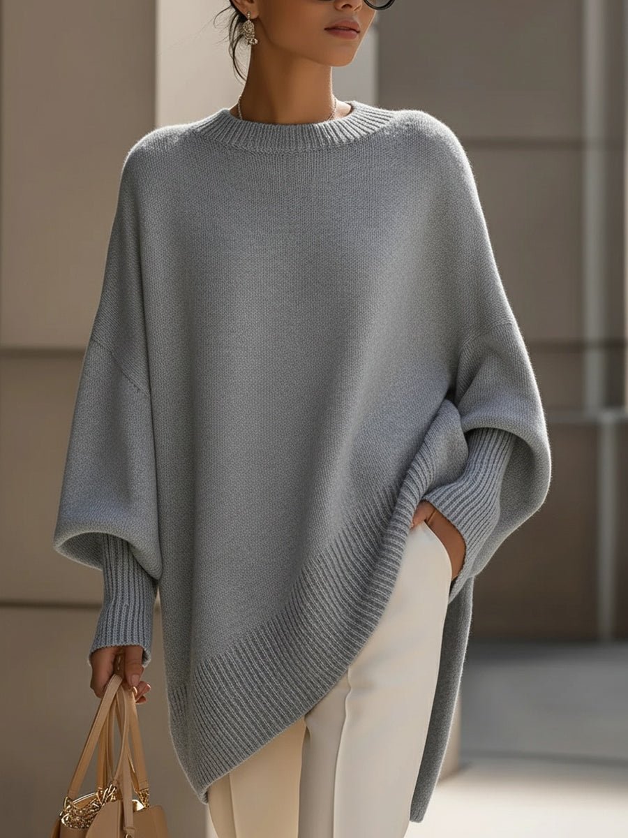 NOVA | Oversized jumper with ribbed trim - Liora Melbourne