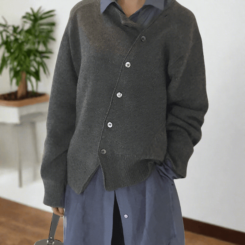 EMMA | Cardigan with button detail - Liora Melbourne