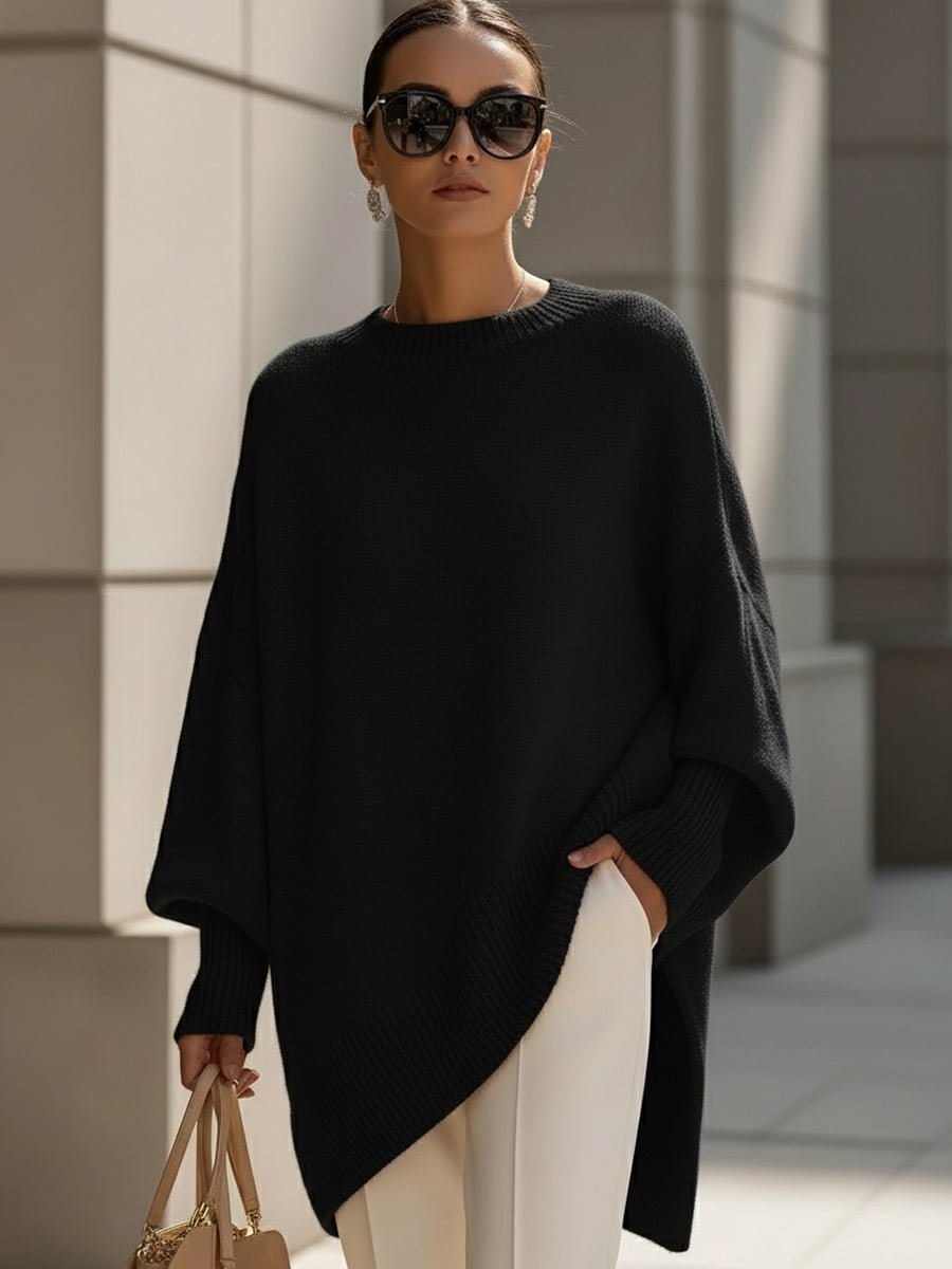 NOVA | Oversized jumper with ribbed trim - Liora Melbourne