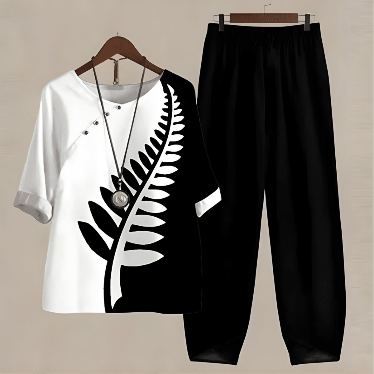 ODESSA | Set with wide-leg pants - Liora Melbourne