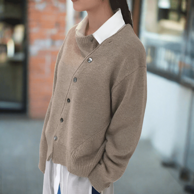 EMMA | Cardigan with button detail - Liora Melbourne