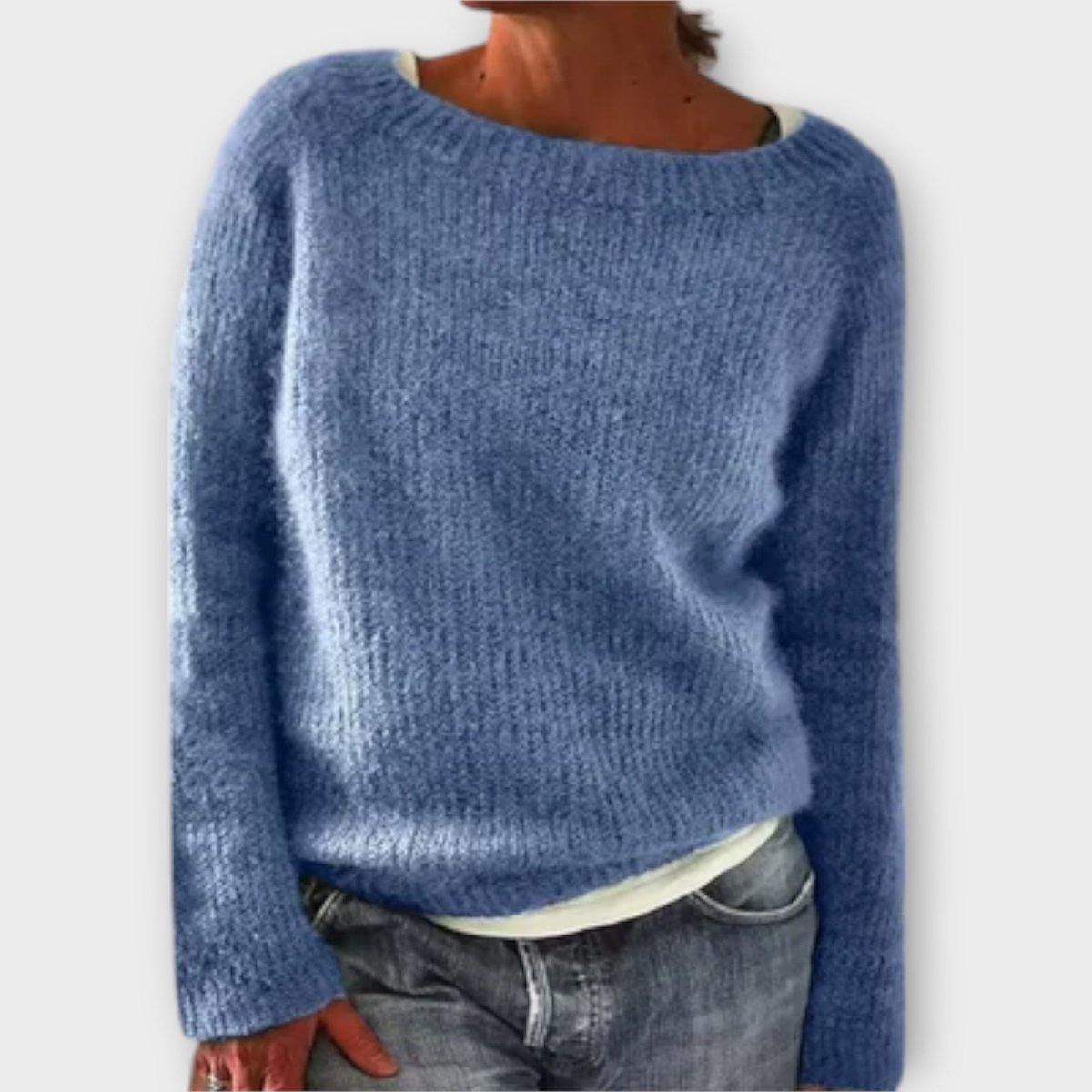 REECE | Icelandic jumper with patterned knit - Liora Melbourne