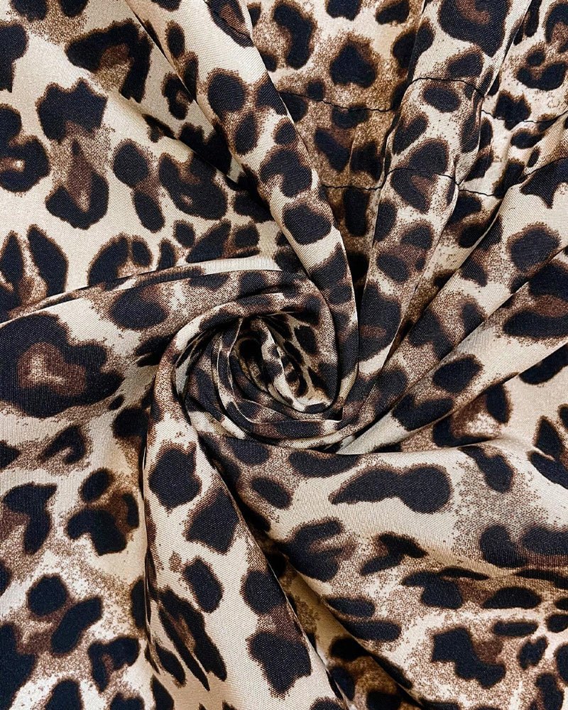 TIFFANY | Reversible hooded coat with leopard print - Liora Melbourne