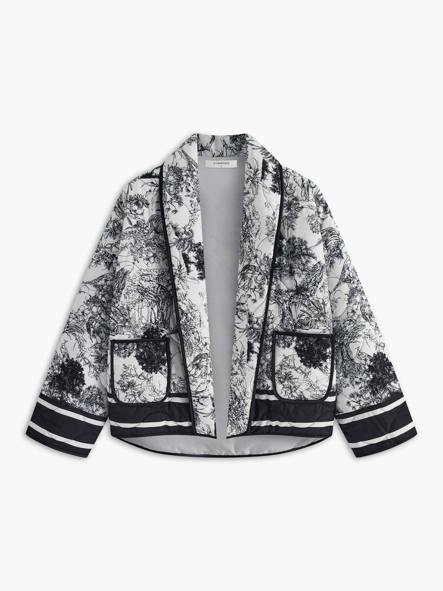 SIENNA | Jacket with all-over print - Liora Melbourne