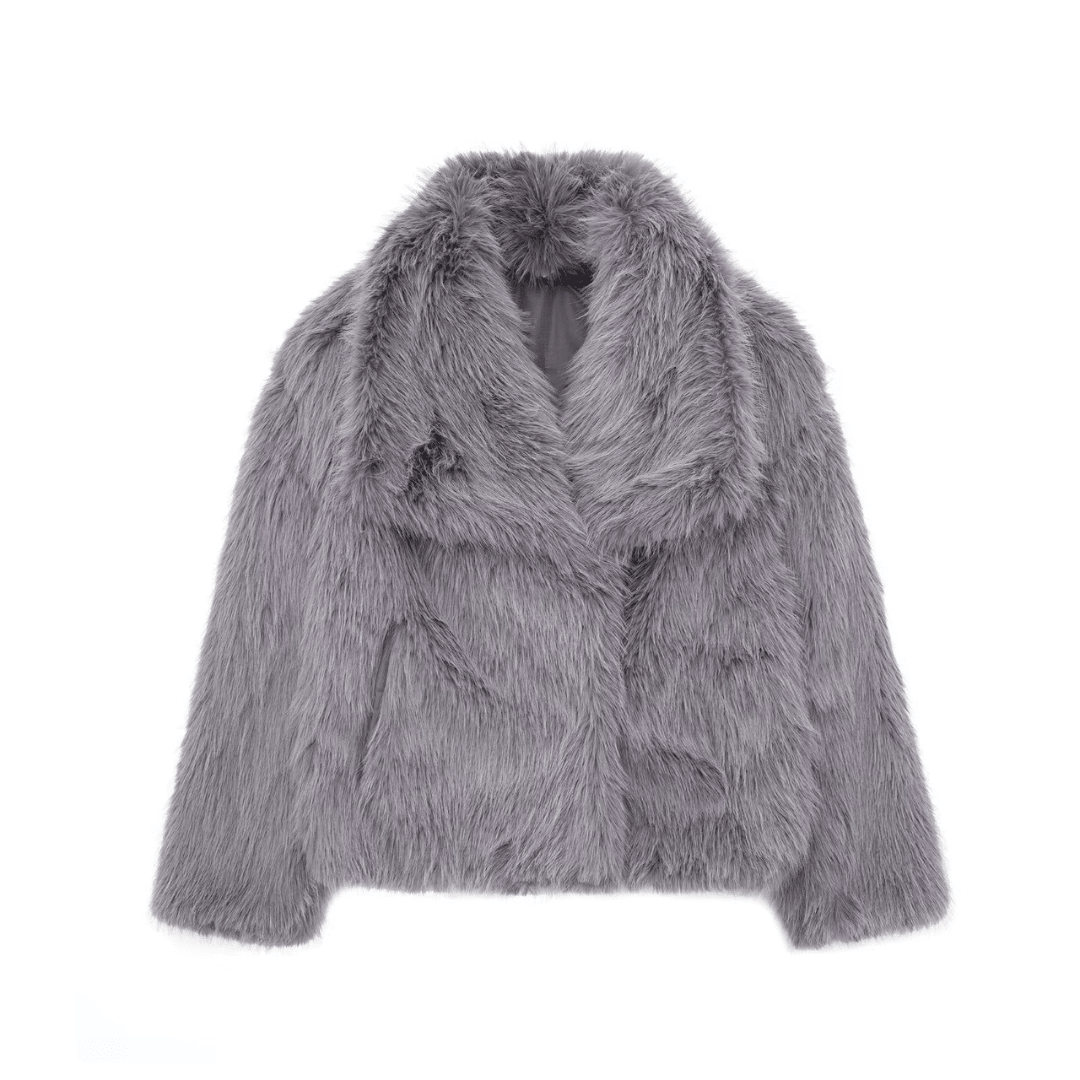 SCARLETT | Faux fur coat with hood - Liora Melbourne