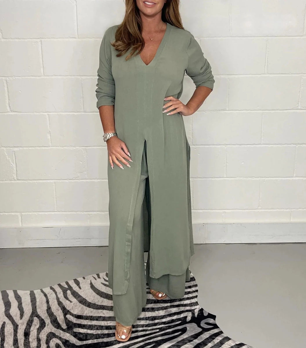 CHERLY | Set with wide-leg trousers - Liora Melbourne