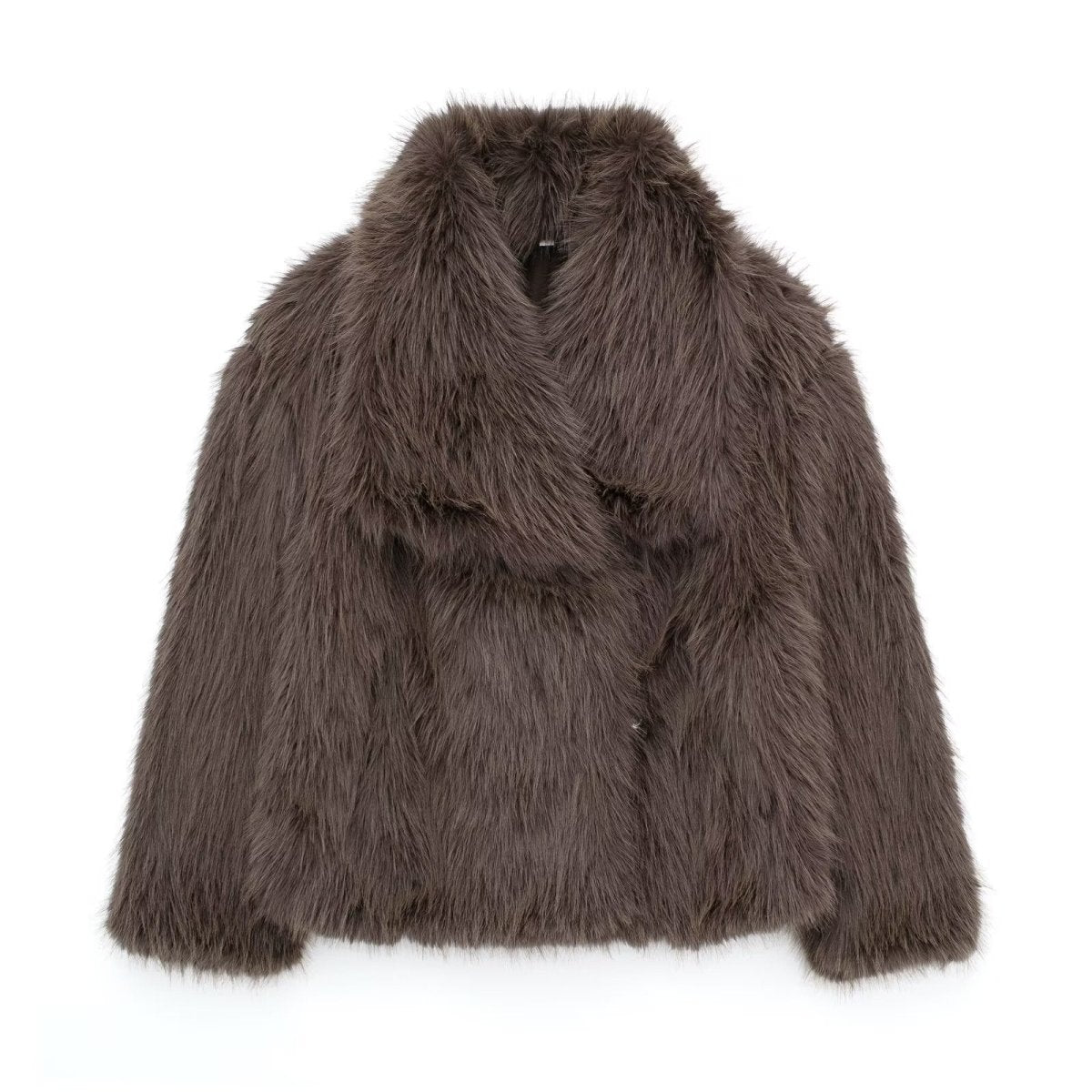SCARLETT | Faux fur coat with hood - Liora Melbourne