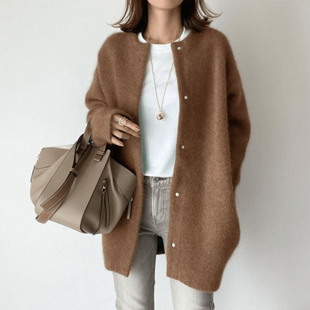 NOOR | Cardigan with pockets - Liora Melbourne