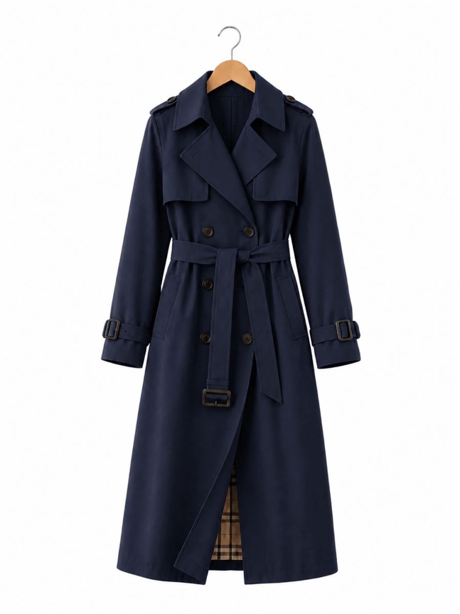 HARPER | Trench coat with structured cut - Liora Melbourne