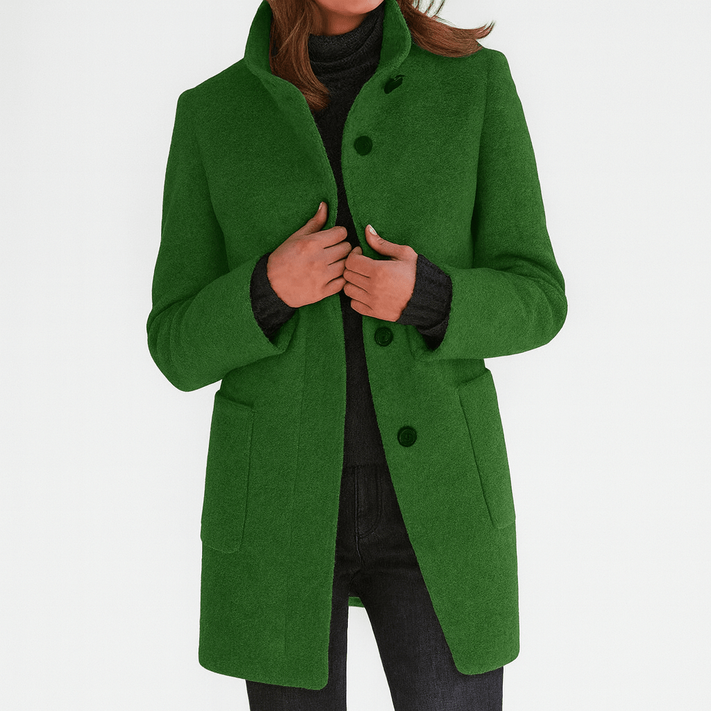 ADELE | Jacket with high collar - Liora Melbourne