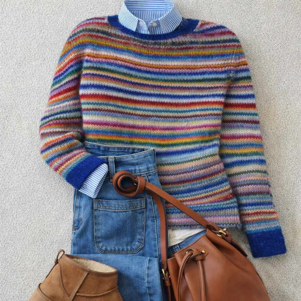 MEGAN | Nordic knit jumper - Liora Melbourne