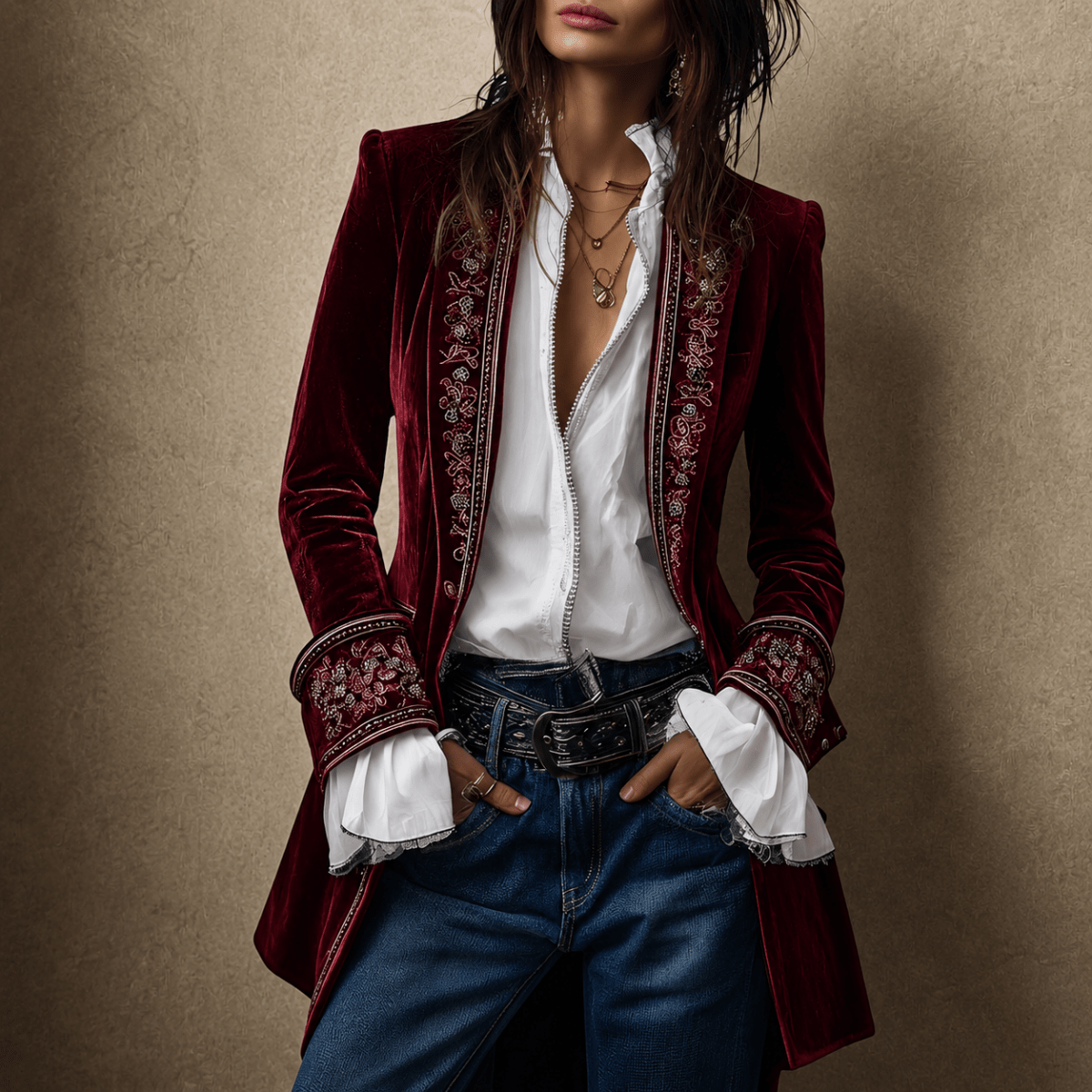 ROSALIND | Velvet jacket - Liora Melbourne