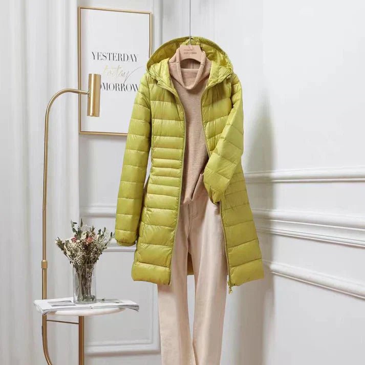 QUINN | Ultralight down jacket with quilted finish - Liora Melbourne