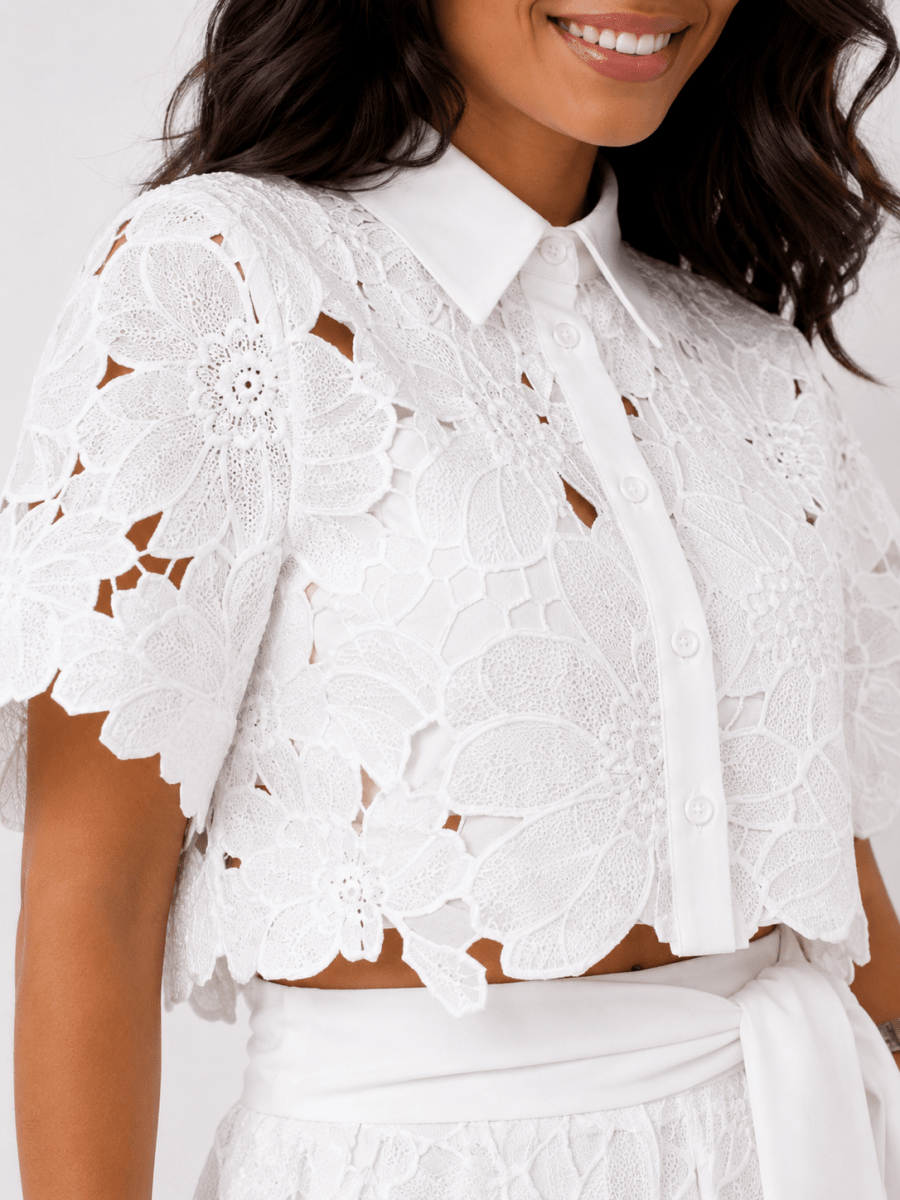 DIVINA | Set with wide-leg trousers - Liora Melbourne