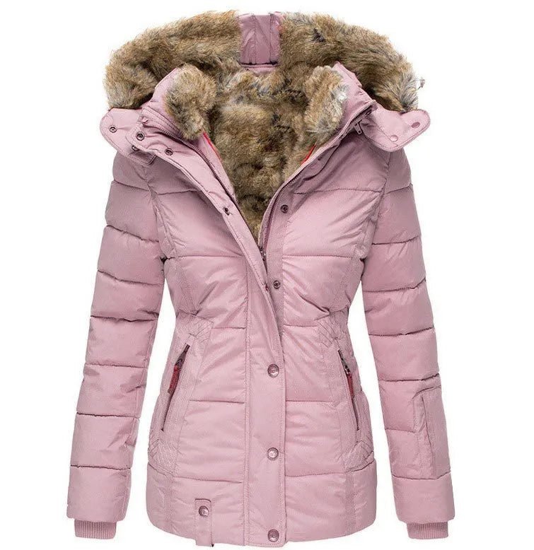SUZIE | Winter coat with fur lining - Liora Melbourne