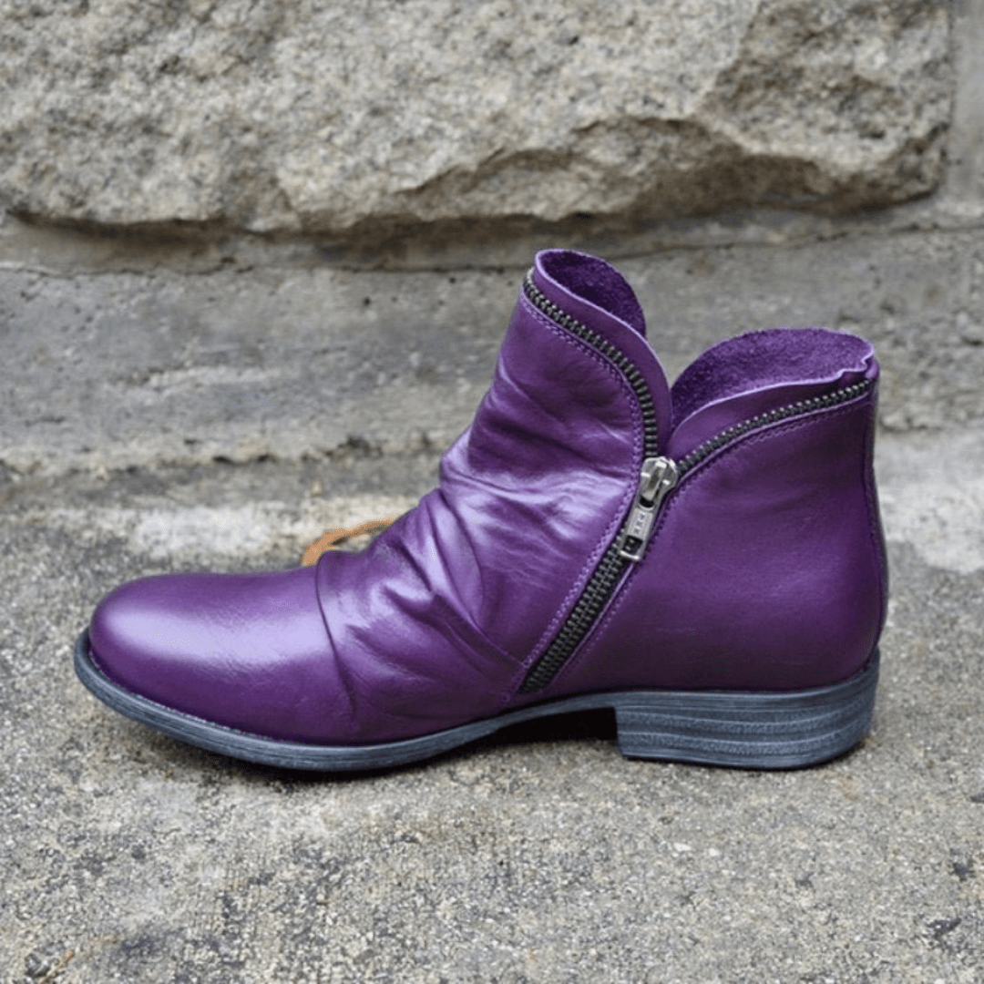 GLINDA | Ankle boots with side zip - Liora Melbourne