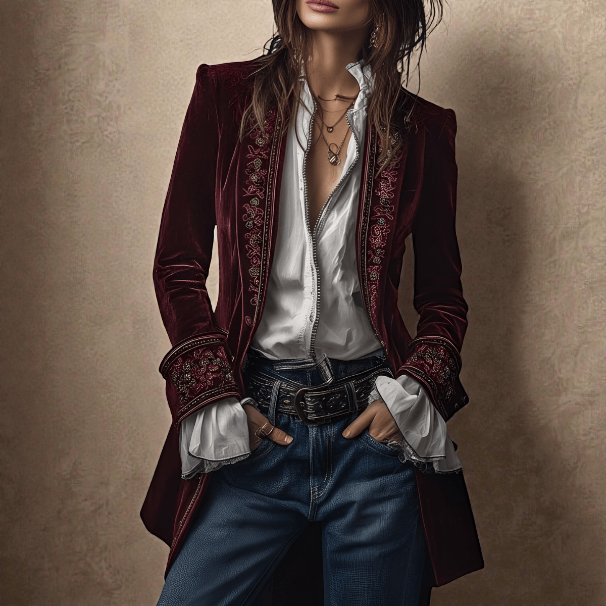 ROSALIND | Velvet jacket - Liora Melbourne