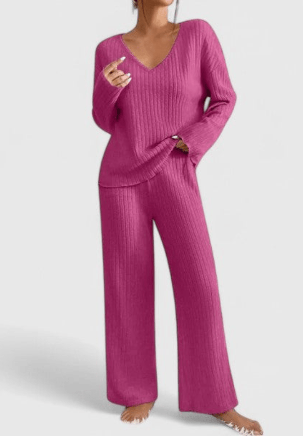 ANGELINE | Set with wide-leg pants - Liora Melbourne