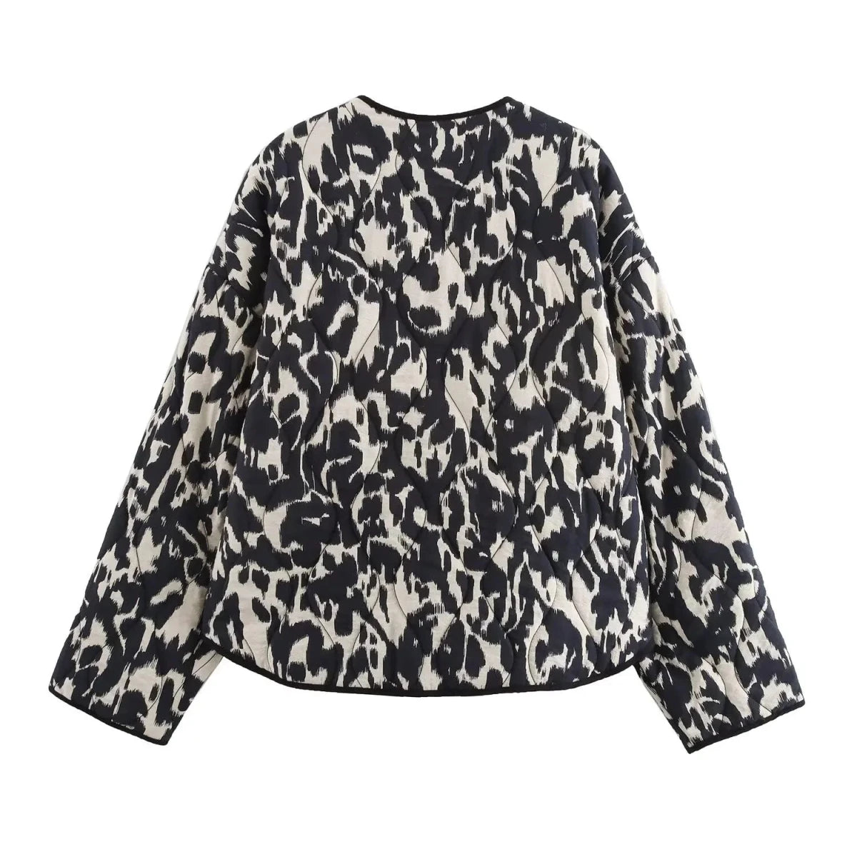 LALUNA | Autumn jacket with all-over print - Liora Melbourne