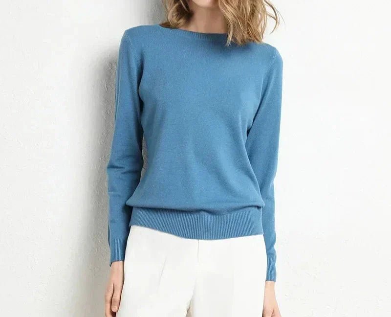 IMOGEN | Fine-knit wool jumper - Liora Melbourne