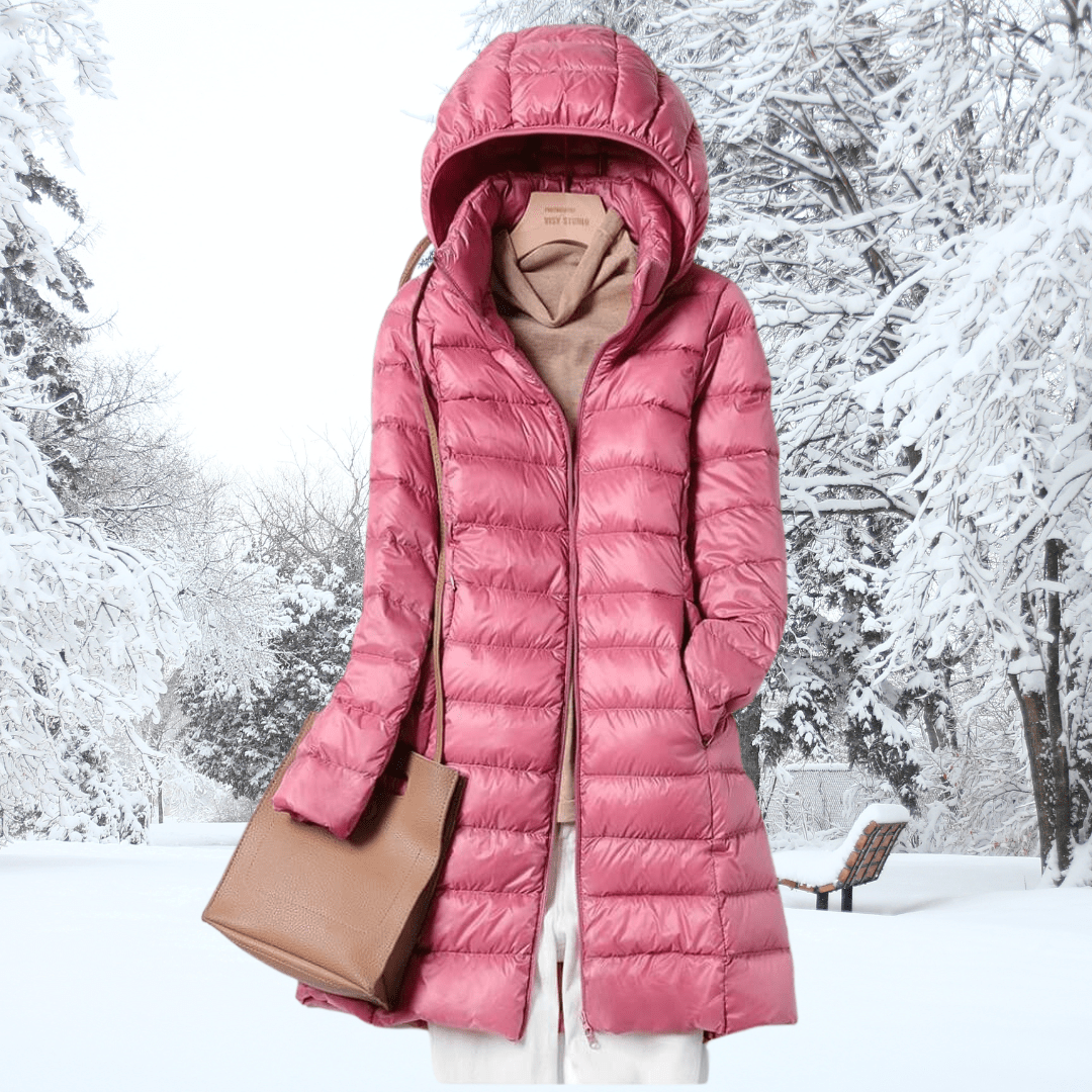 QUINN | Ultralight down jacket with quilted finish - Liora Melbourne