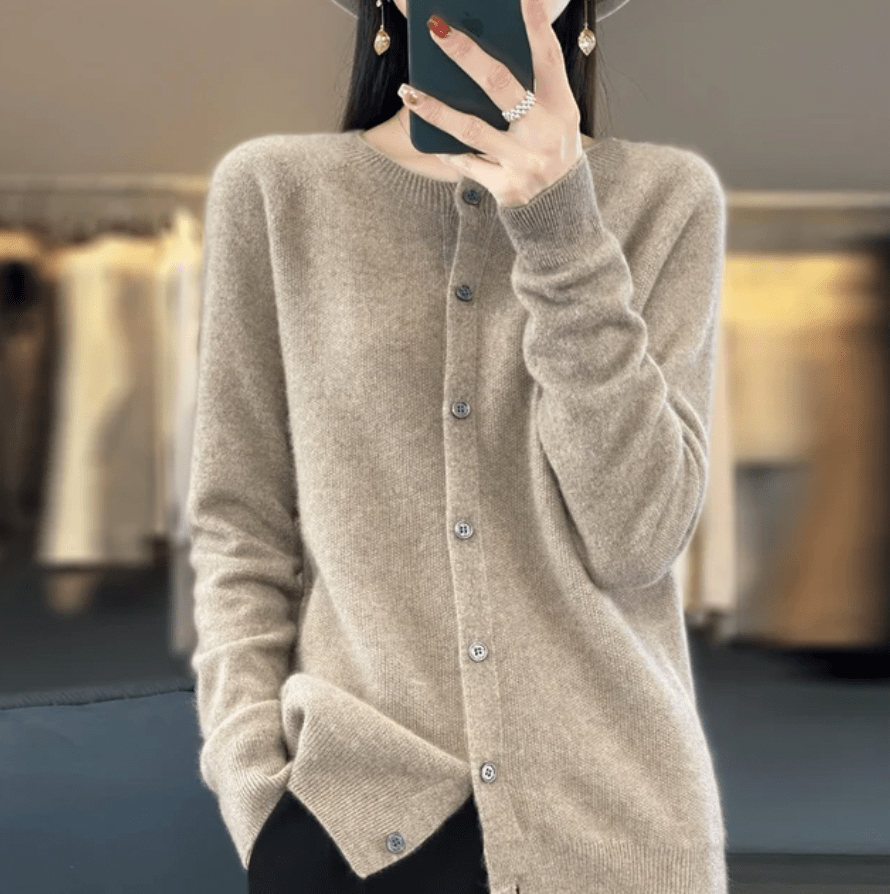 ISLA | Cardigan with button detail - Liora Melbourne